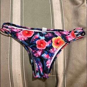 Shein floral bikini bottoms
